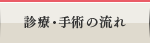 診療・手術の流れ